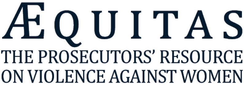 ÆQUITAS Restitution and Asset Forfeiture: A Focus on Human Trafficking Current as of April 2014 1100 H STREET NW, SUITE 310 WASHINGTON, DC
