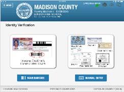 MADISON COUNTY Election name and date Polling location County Wide records Precinct records Check in count is zero Config Profile 45.