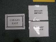 To pack the Unused Ballot Return Bag for transport back to the Board of Elections, ensure that the Unused Ballot Return Bag is empty.