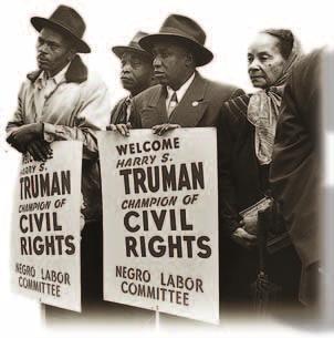 abolish the poll tax, and make lynching a federal crime. Still, President Truman did take serious steps to advance the civil rights of African Americans.