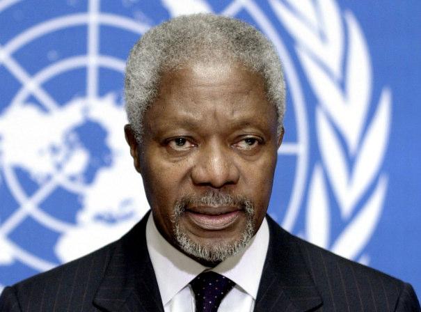 Kofi Annan on Climate Change There is still time for all our societies to change course.