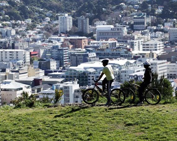 WELLINGTON Mountain biking is popular in the public 'green belt' areas that contribute to Wellington's character.