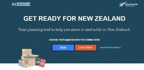 IMMIGRATION NZ Ready for partners and students When it comes to planning a new life in New Zealand, the partner of an executive or IT professional has different information needs from those of an