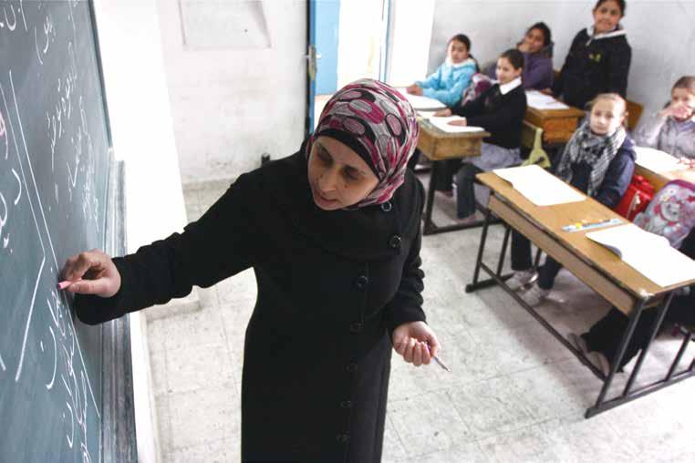 about unrwa 7 Alaa Ghosheh/ UNRWA archives Knowledge and skills An inclusive, pupil-centred response to educational needs is an Agency priority, and involves engaging communities and increasing