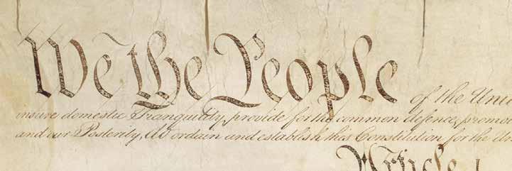 We the People We the People, the first three words of the preamble to