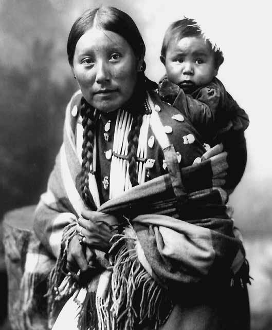 H American Indians H Native Americans American Indian woman and