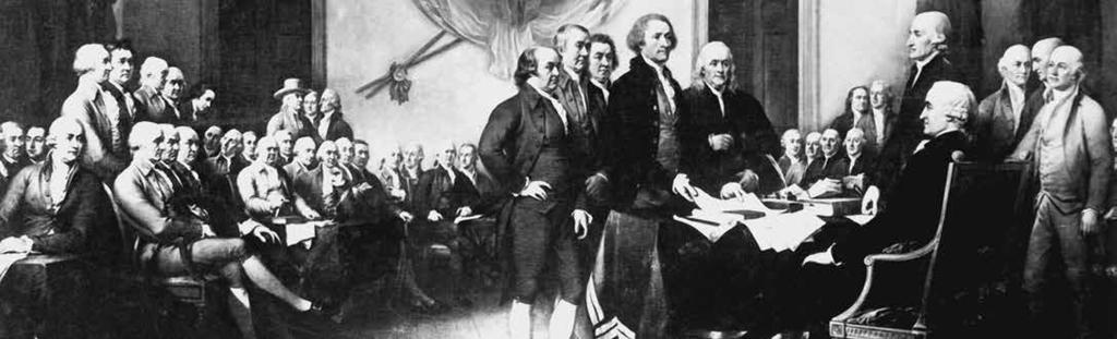 July 4, 1776 In Declaration of Independence, a painting by John Trumbull, Thomas Jefferson and his committee
