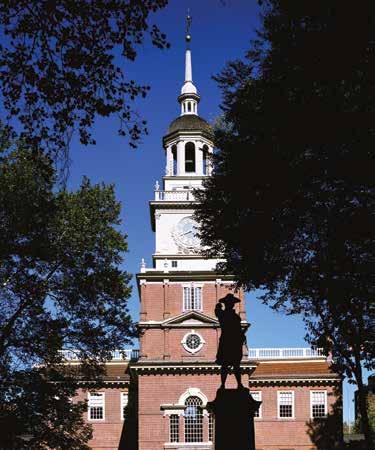 1787 Independence Hall in Philadelphia,
