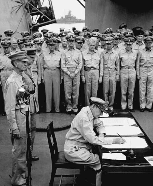 Japan, Germany, and Italy Surrender of Japan, September 2, 1945.