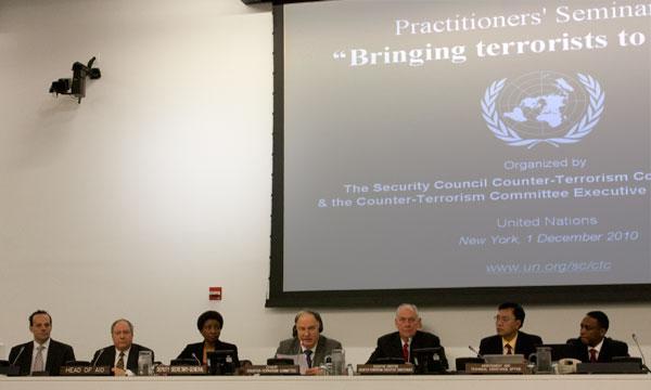 Prosecutors seminars The Committee launched a series of technical practitioners seminars on the theme Bringing Terrorists to Justice, in New York from 1 to 3 December 2010 (S/2011/240) Follow-up
