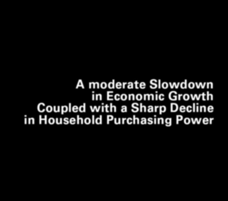 Coupled with a Sharp Decline in Household Purchasing Power Public Disclosure