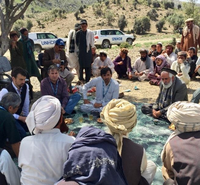 FOOD SECURITY AND NUTRITION Refugees in Khost and Paktika continue to rely on food assistance from the UN World Food Programme (WFP) to meet their immediate needs for food security in light of