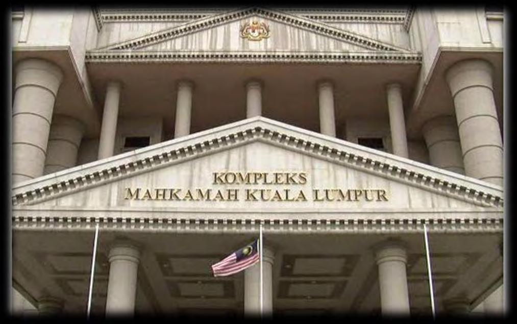 ESTABLISHMENT OF MUAMALAT COURT IN KL On 6 th February 2003, the Chief Judge of Malaya has issued a Practice Direction No.
