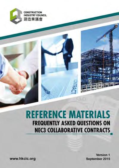 Dispute Avoidance (Cont d) The NEC3 Form of Contract NEC is a suite of standard contracts currently at its third edition that is applicable to