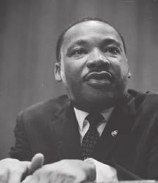 Martin Luther King, Jr. wins the Nobel Peace Prize for his nonviolent resistance to racial injustice in America.