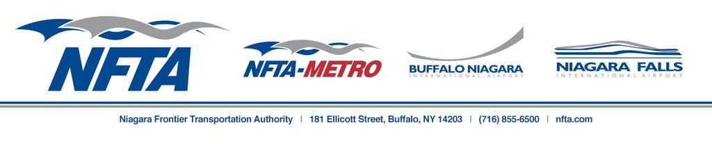 EMPLOYMENT APPLICATION Thank you for your interest in a position with the Niagara Frontier Transportation Authority (NFTA), or its wholly owned subsidiary, Niagara Frontier Transit Metro System, Inc.