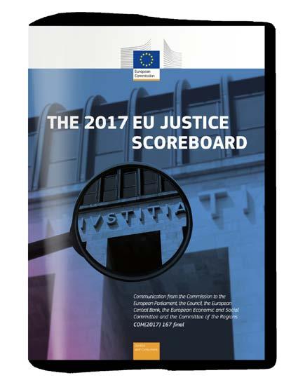 See the complete 2017 EU Justice Scoreboard at: http://ec.europa.eu/ newsroom/just/document. cfm?