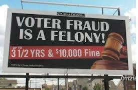 election fraud is a