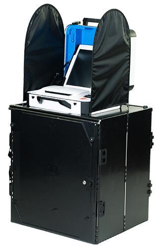Types of seals vary across jurisdictions many use plastic lock seals. 2. Verify that each ballot box compartment is empty of any ballots. Check for supplies delivered to the precinct inside the box.