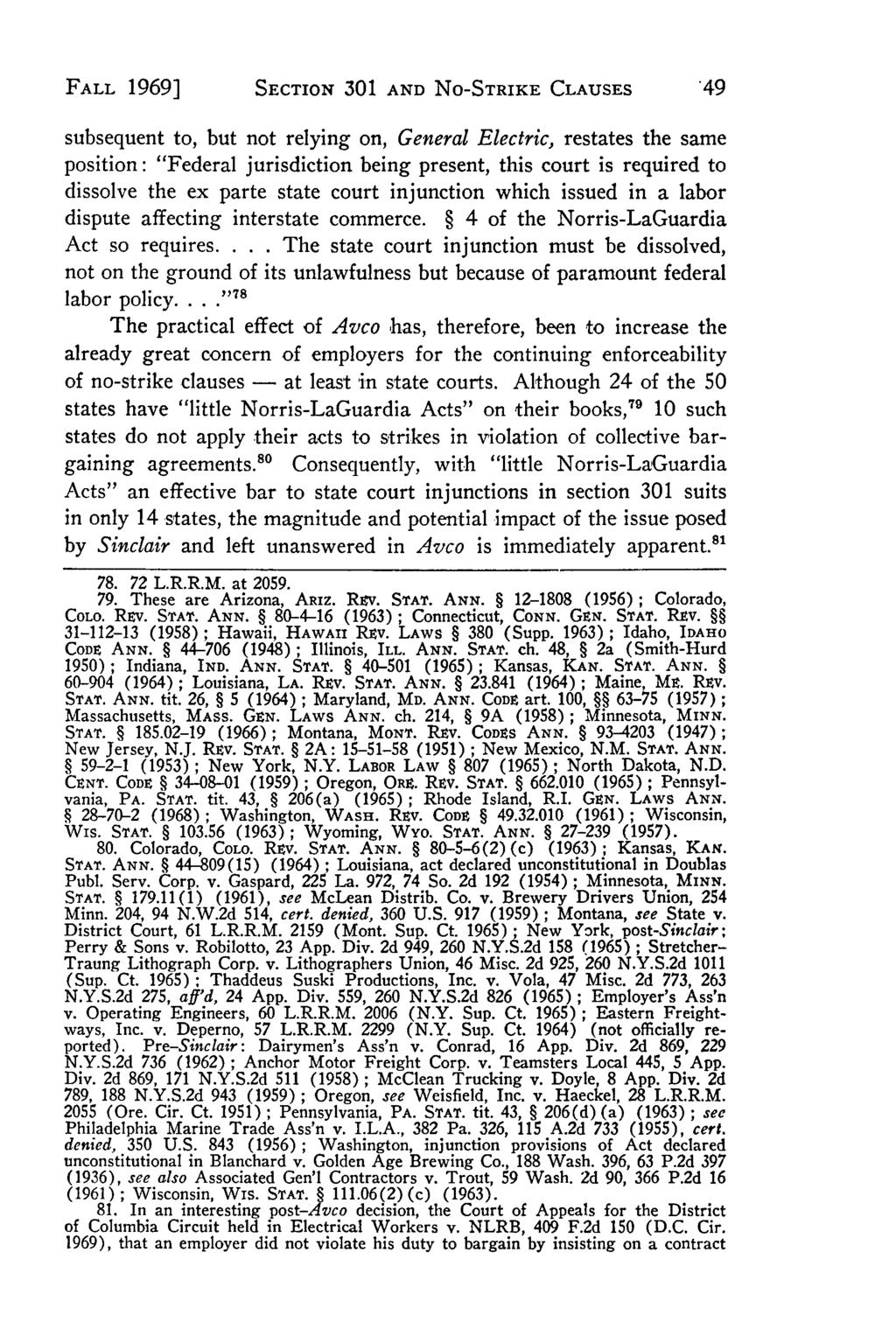 FALL 1969] Villanova Law Review, Vol. 15, Iss. 1 [1969], Art.