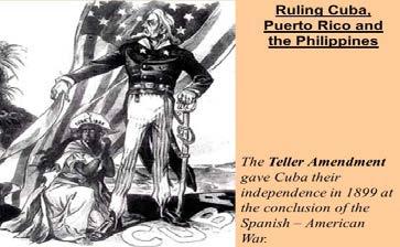 Pacific? (195) How did the Spanish American War contribute to the US becoming a colonial empire or world power? 8.