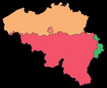 Belgium 589 municipalities 11 190 845 inhabitants (1 st January