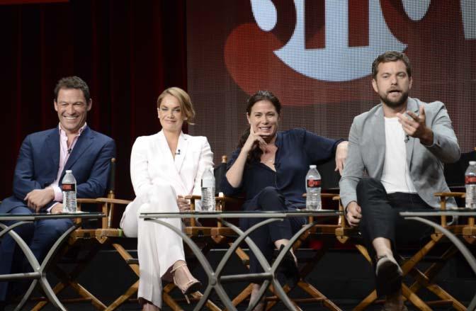 Showtime panels BILLIONS (top) and THE AFFAIR ***** THE CW: At the Tour it was reported that the 2014-15 season was pivotal for the Network, which had grown total audience for the third year in a row.