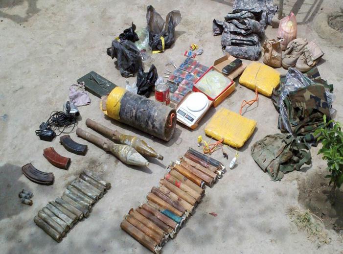 When interdicting caches of Improvised Explosive Devices (Suicide Vests, Potassium Chlorate Bombs, etc.