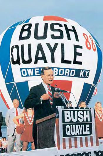 FROM THE AGE OF LIMITS TO THE AGE OF REAGAN 1 THE BUSH CAMPAIGN, 19 Vice President George Bush had never been an effective campaigner, but in 19 he revived his candidacy with an unabashed attack on