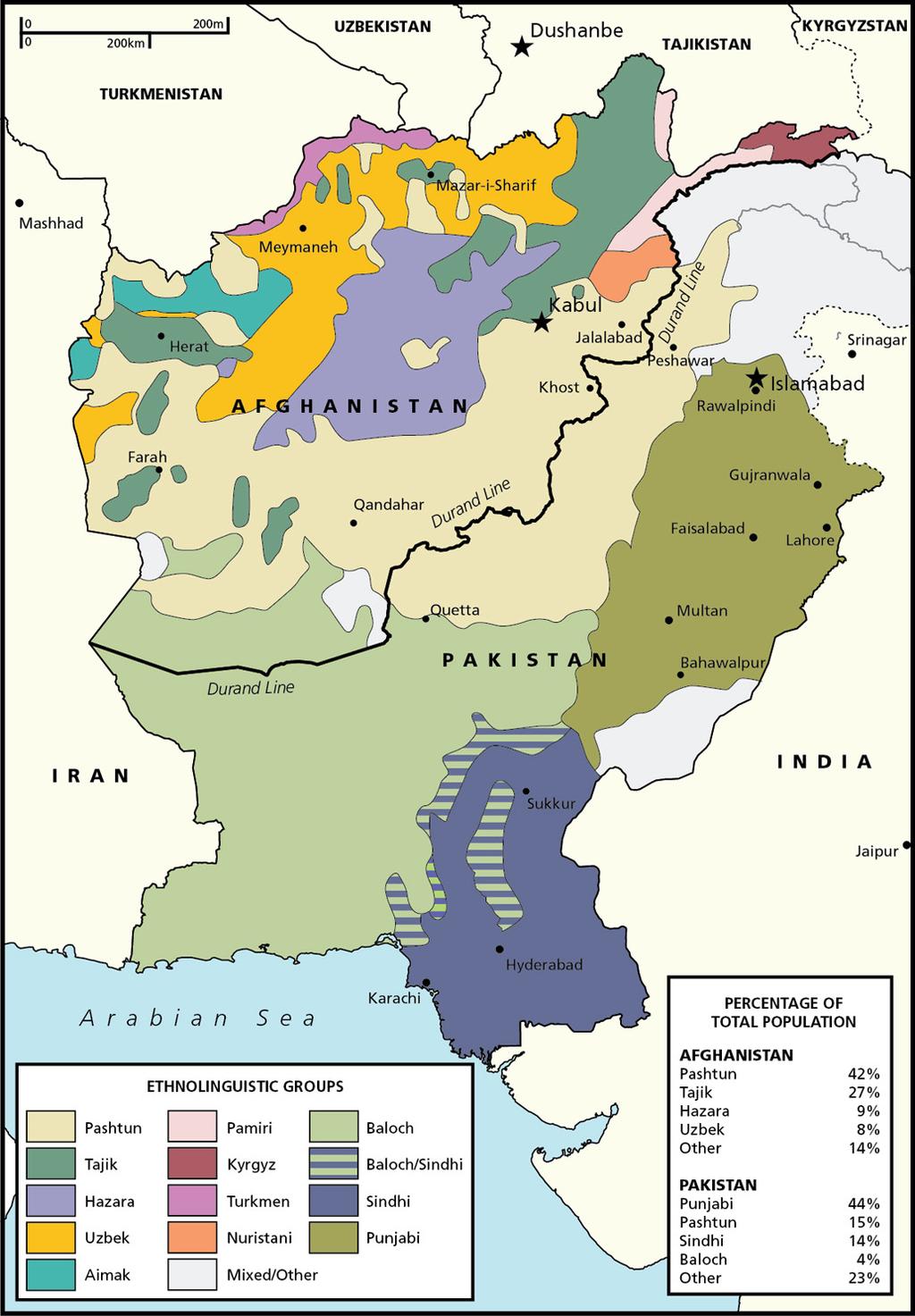 Map 1 3 3 National Geographic Education, Afghanistan and Pakistan Ethnic Groups, http://education.