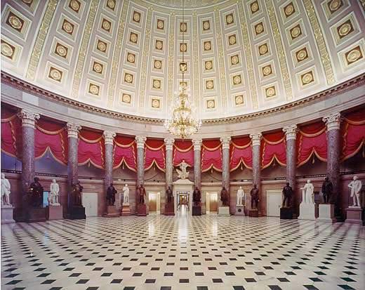 Alexander Hamilton decided to use his influence in support of Jefferson. The Old House of Representatives Chamber is now known as National Statuary Hall.