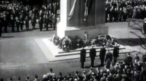 1932 1 min CC Commemoration of ANZAC Troops Internationally Historical footage.
