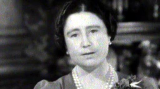 1940 7 min CC The Queen s Message to Women of the Empire Historical footage. United Kingdom. 1939.