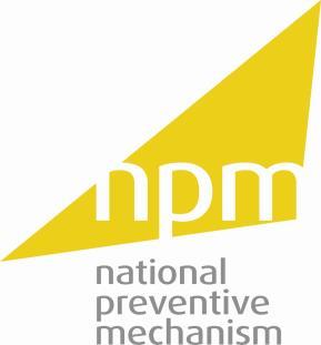 OPCAT National Preventive Mechanism (NPM) Throughout 2015/2016, the Custody Visiting Scheme continued to fulfil its obligations and commitment to the UK s National Preventative Mechanism (NPM) which