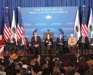 The Summit was attended by over 300 tribal leaders representing the 566 federally recognized tribes, as well as 13 Cabinet officials, numerous members of Congress, and dozens of senior Administration