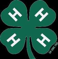 4-H CLUB PLEDGE The University of New Hampshire Cooperative Extension is a public institution with a