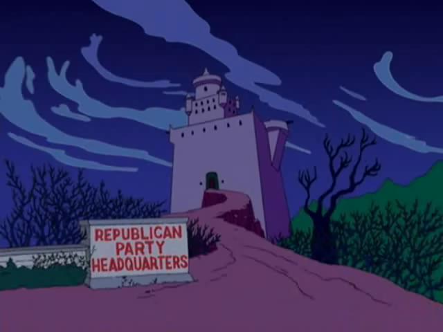 E Pluribus Wiggum The Simpsons, 2008 19th season Springfield holds the first presidential primary in the nation.