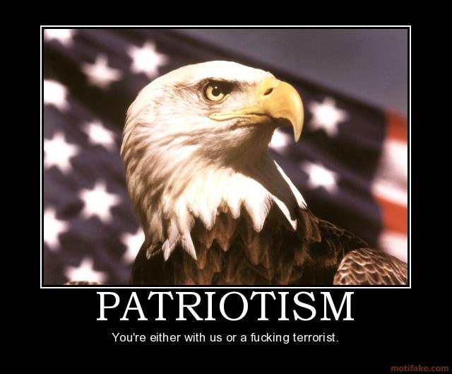 Patriotism after 9/11 and the Iraq War after 9/11 and even more so after the start of the Iraq War, conservatives and the Bush administration equated criticism with unpatriotic behavior the politics