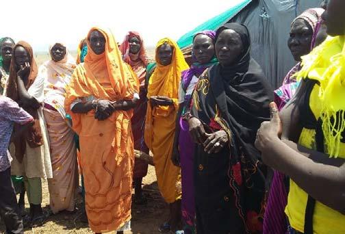 Sudan Humanitarian Bulletin 4 In South Kordofan, about 600 people arrive in governmentcontrolled areas from SPLM-N-controlled areas every month According to the 2017 HNO, there are 354,500 people in
