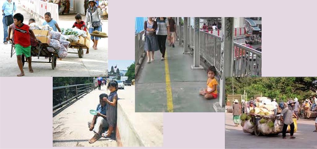 Poipet is also known for large numbers of child beggars, child laborers and