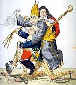 The Old Regime This cartoon from the era of the French Revolution depicts the third