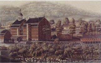 First textile mills Home production First mills built in Pawtucket, RI (1791) Samuel Slater Produced yarn, not cloth family system Hired families, including