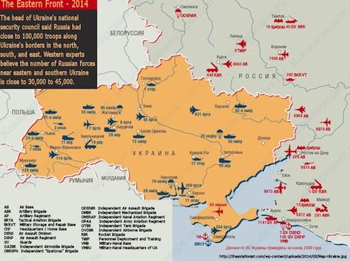 100 Even though Russian direct military involvement, within Ukraine's borders, ended with the annexation of Crimea, Moscow is still supporting materially supporting the philo- Russian rebels in the