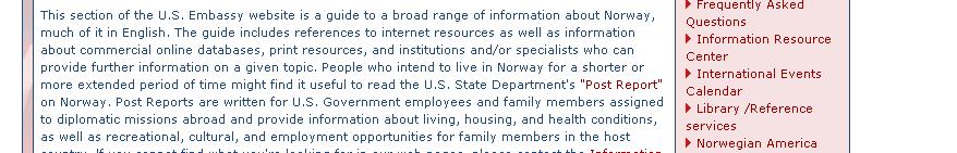 information about Norway.