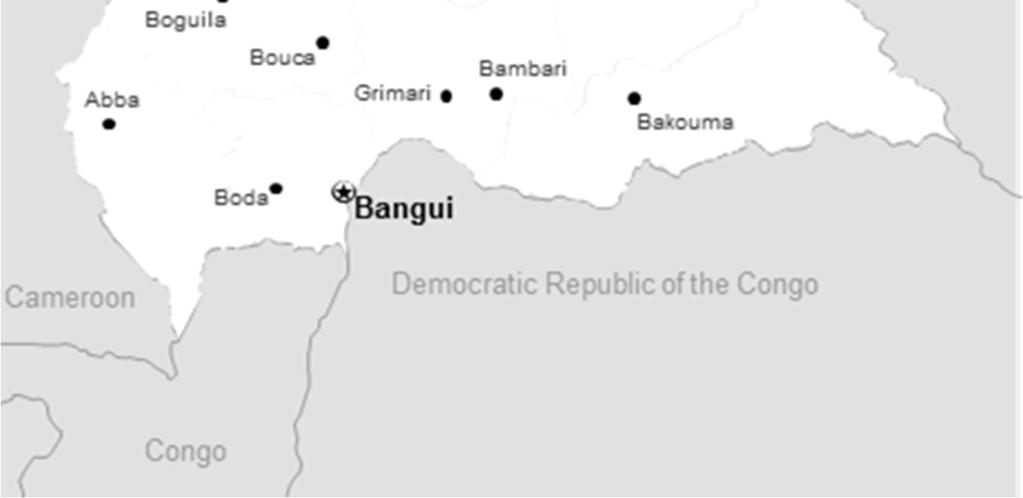 The next report will be issued on or around 7 May 2014. Highlights A convoy transporting 1,259 people at high risk of attack left Bangui s PK12 neighborhood on 27 April for Moyen-Sido and Kabo.