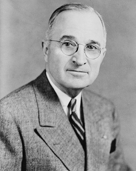 c. April 1945 FDR died=new US President Harry Truman d.