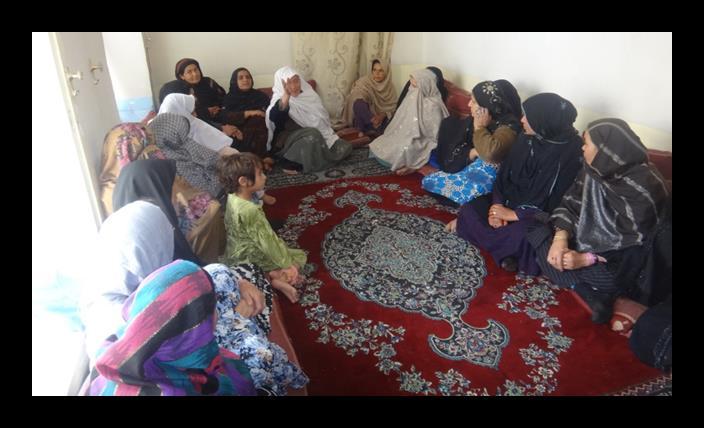 In Afghanistan: Since 2008, over 11,000 widows in Kabul have been mobilized in solidarity groups that form the basis for an independent, sustainable grassroots movement for women's rights called the