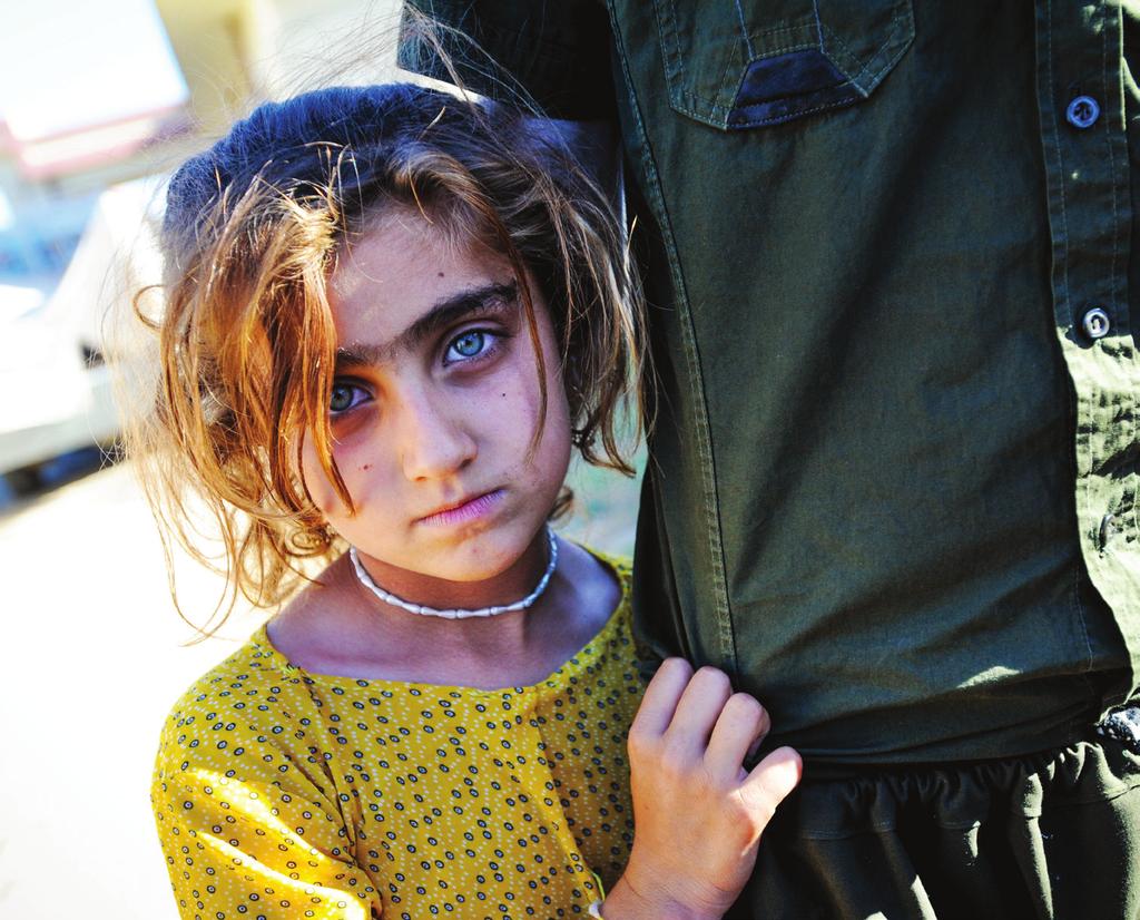 Seiber AGE 5, IRAQ MILLIONS OF CHILDREN ARE DISPLACED by war and other threats, in Syria and around the world.