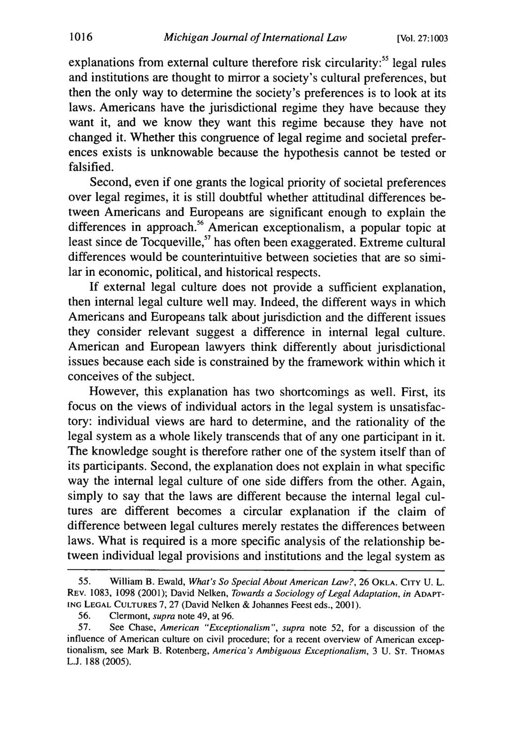 1016 Michigan Journal of International Law [Vol.