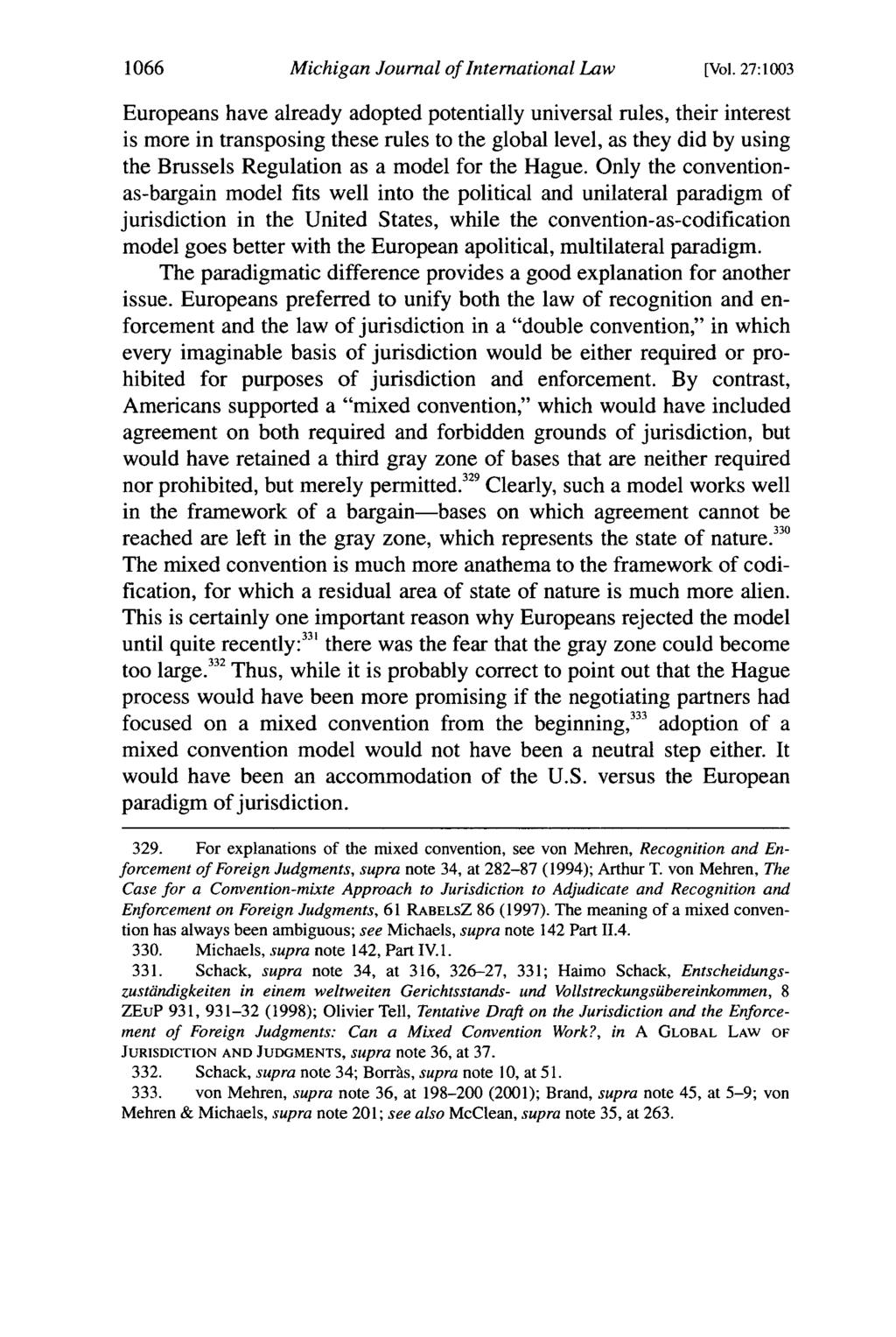 1066 Michigan Journal of International Law [Vol.